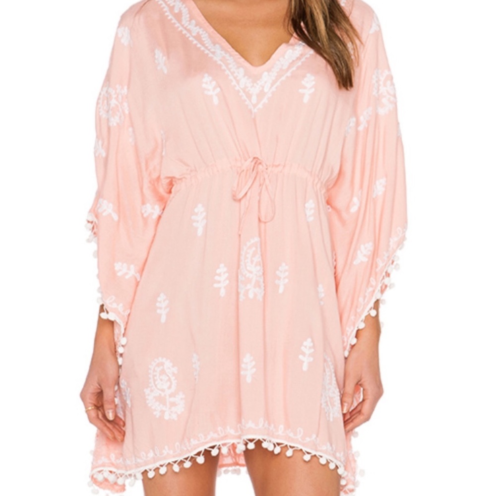 Surf Gypsy | Sea Foam Green Pom Pom Tassel Coverup